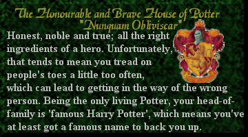 I'm a Potter!